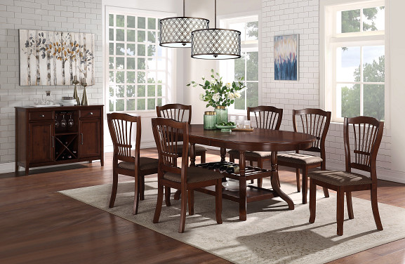 7PC Traditional Bixby Dining Room