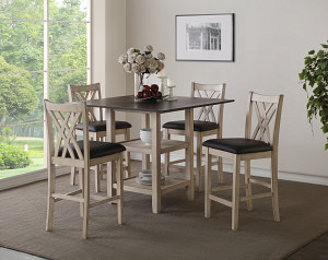 5PC PAIGE COUNTER DINING RM